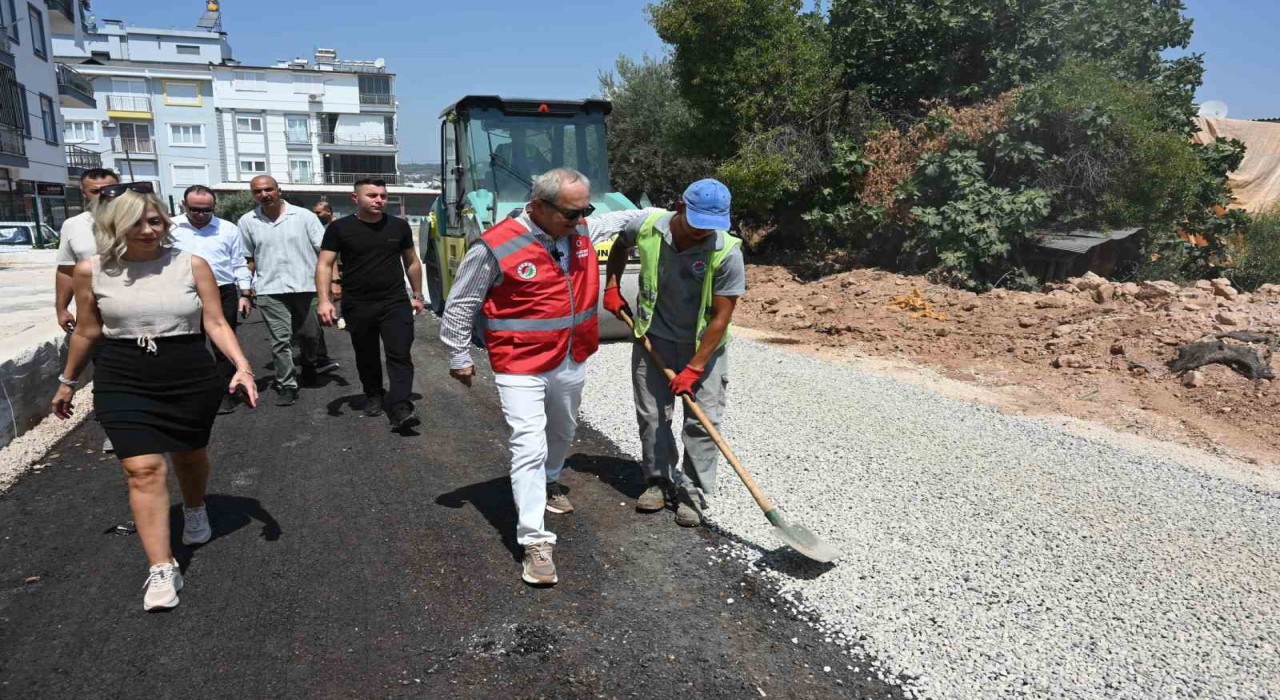Kepezde altyapısı tamamlanmayan sokaklara sıcak asfalt dökülmeyecek