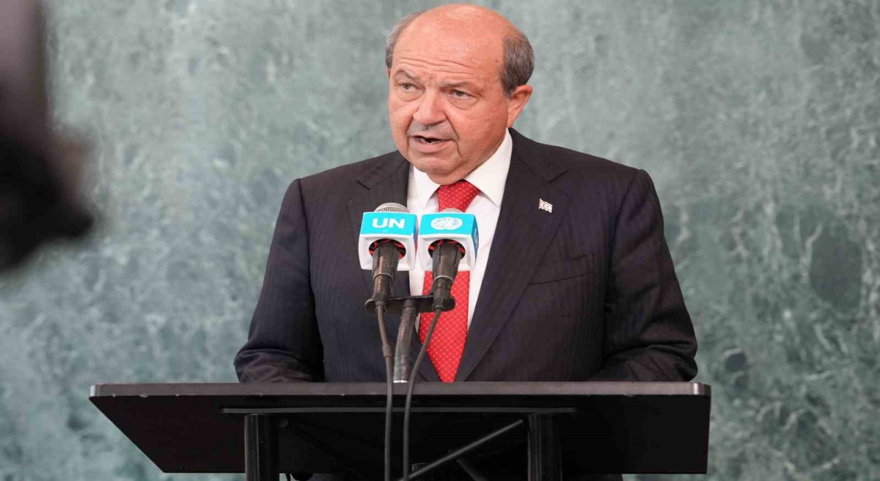 KKTC Cumhurbaşkanı Tatar BMde konuştu: Kıbrıs Türk halkının özgürlük ve eşitlik mücadelesi görmezden gelinemez