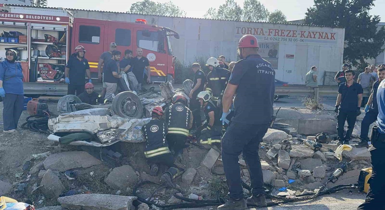 Kocaelideki feci kazada hayatını kaybedenlerin kimlikleri belli oldu