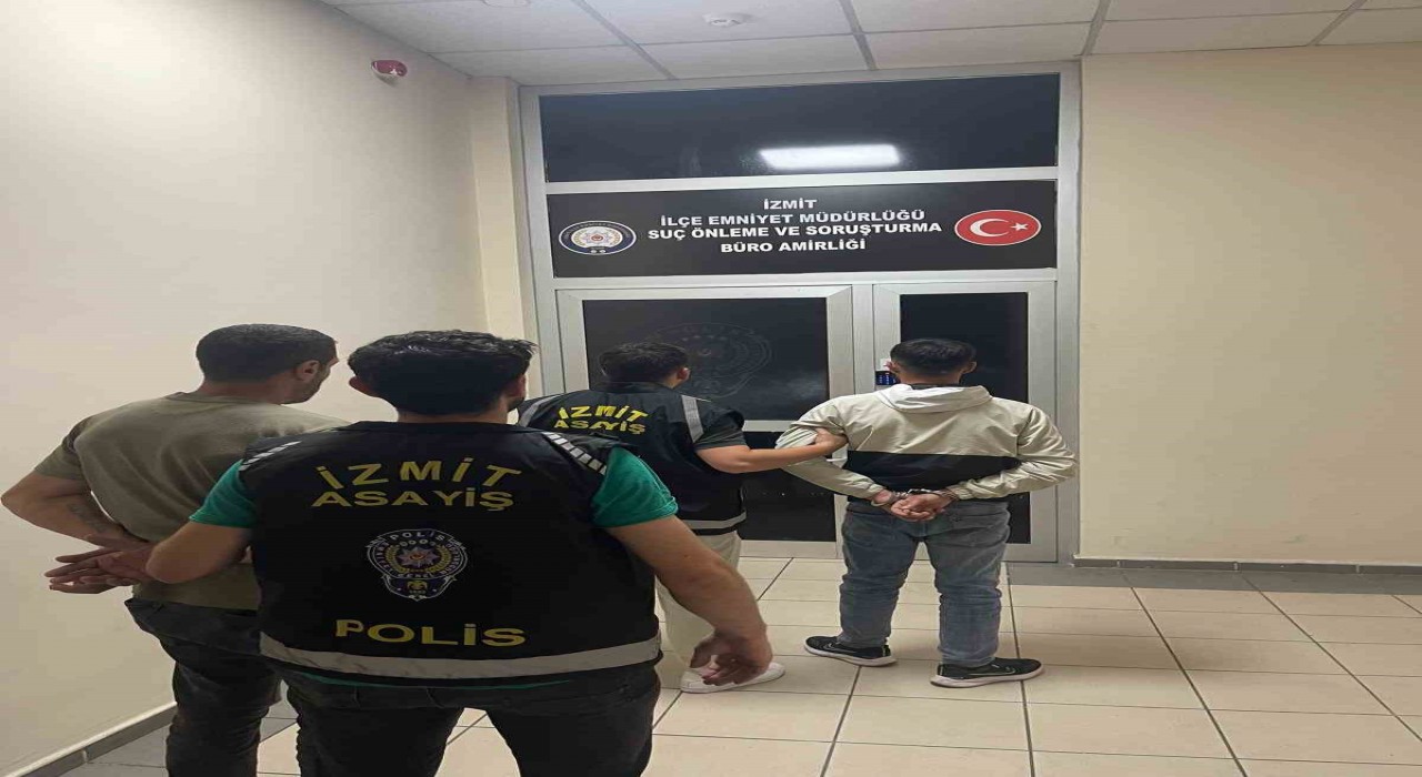 Kocaelinde 6 milyon 850 bin TLlik hırsızlık: 3 şüpheli yakalandı