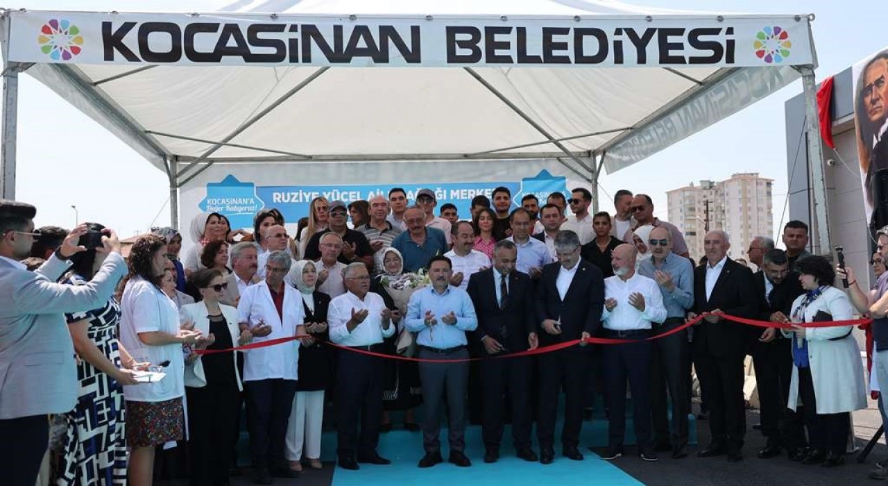 Kocasinanda Uğurevler Aile Sağlığı Merkezi açıldı