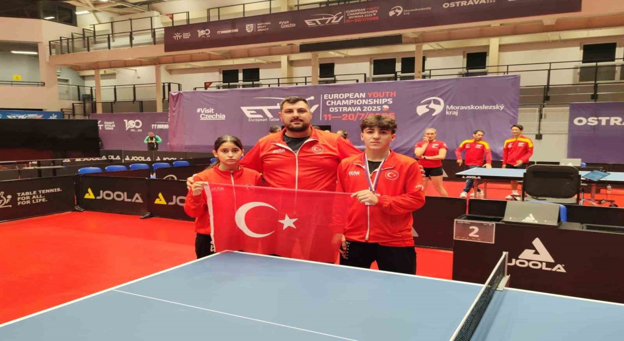 Kocasinanın milli sporcusu Kenan Eren Kahraman, Avrupa ikincisi oldu