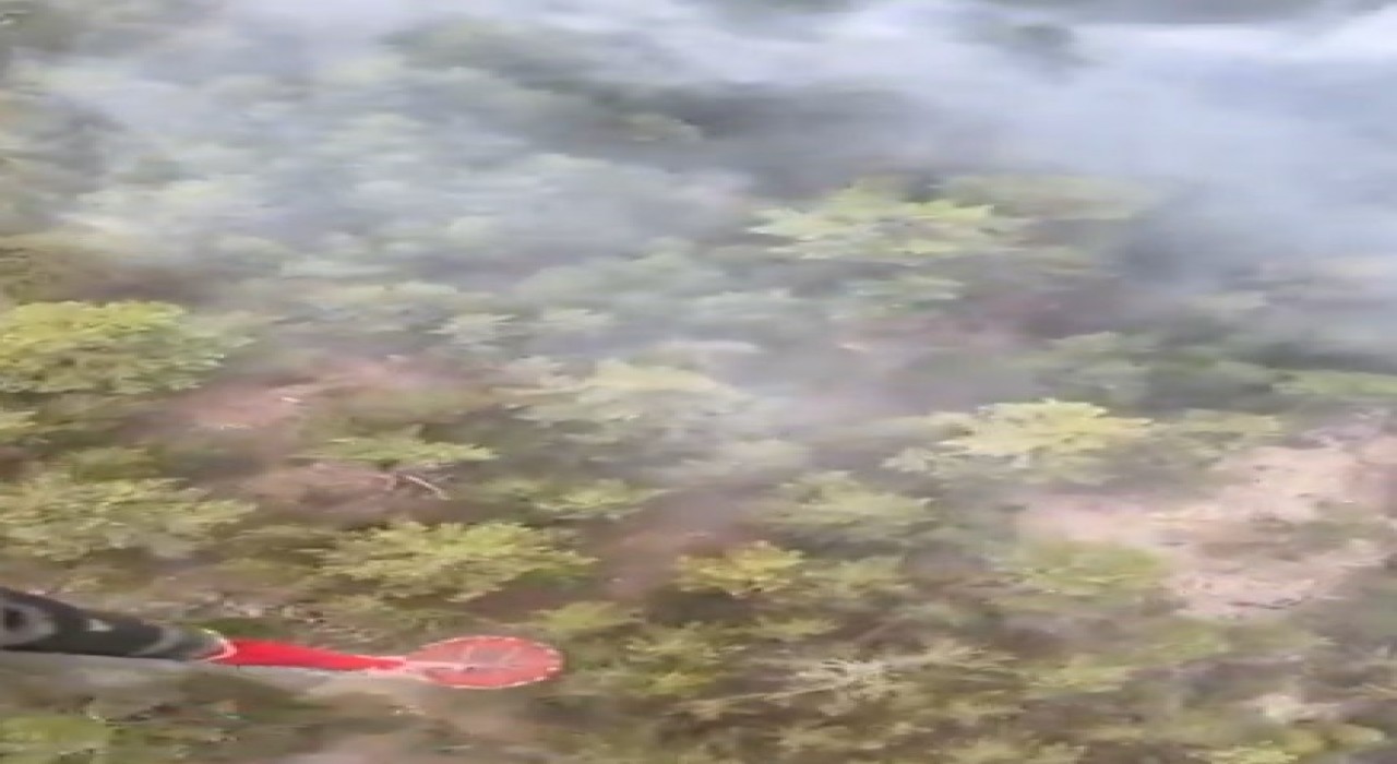 Konyadaki orman yangınına müdahale sürüyor