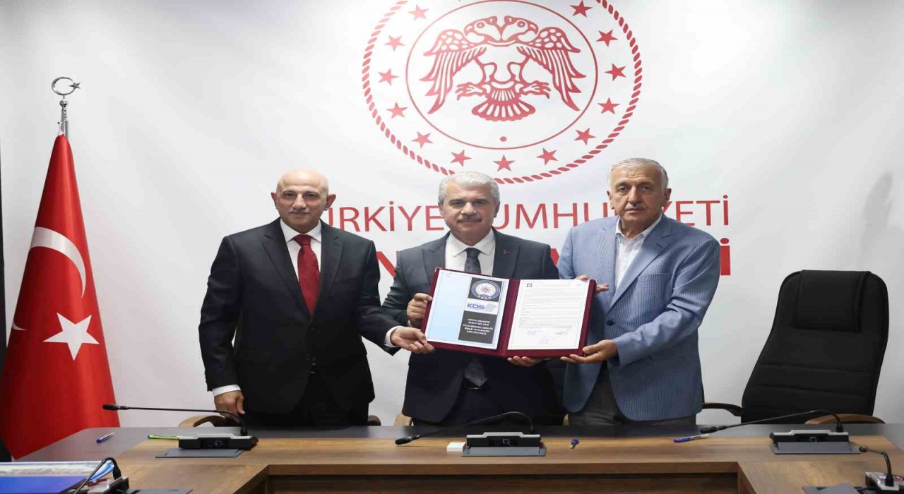 KOSUN güvenliğine güç katacak protokolün imzaları atıldı