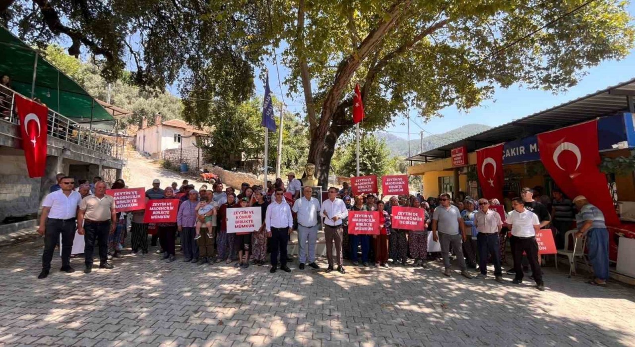 Köylüler Milastan seslendi: Zeytin ve maden birlikte 40 yıldır mümkündü, şimdi de mümkün