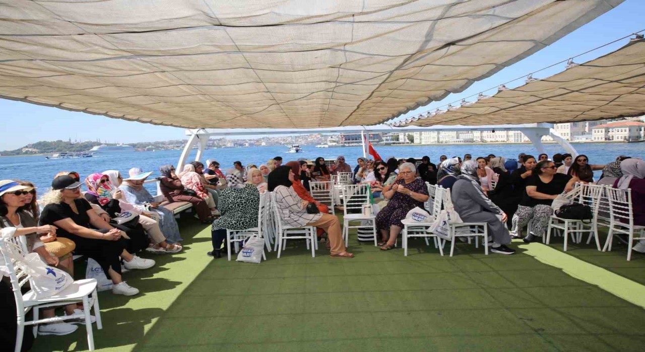 Küçükçekmece Belediyesinden kadınlara özel Boğaz turu