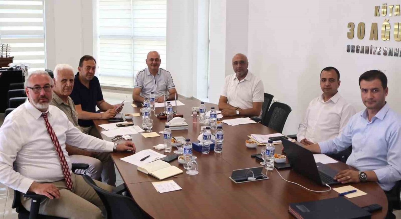 Kütahya 30 Ağustos OSB Yönetim Kurulu Toplantısı gerçekleştirildi