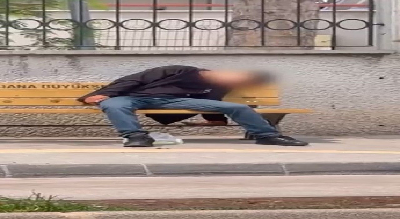 Madde bağımlısı kendinden geçti