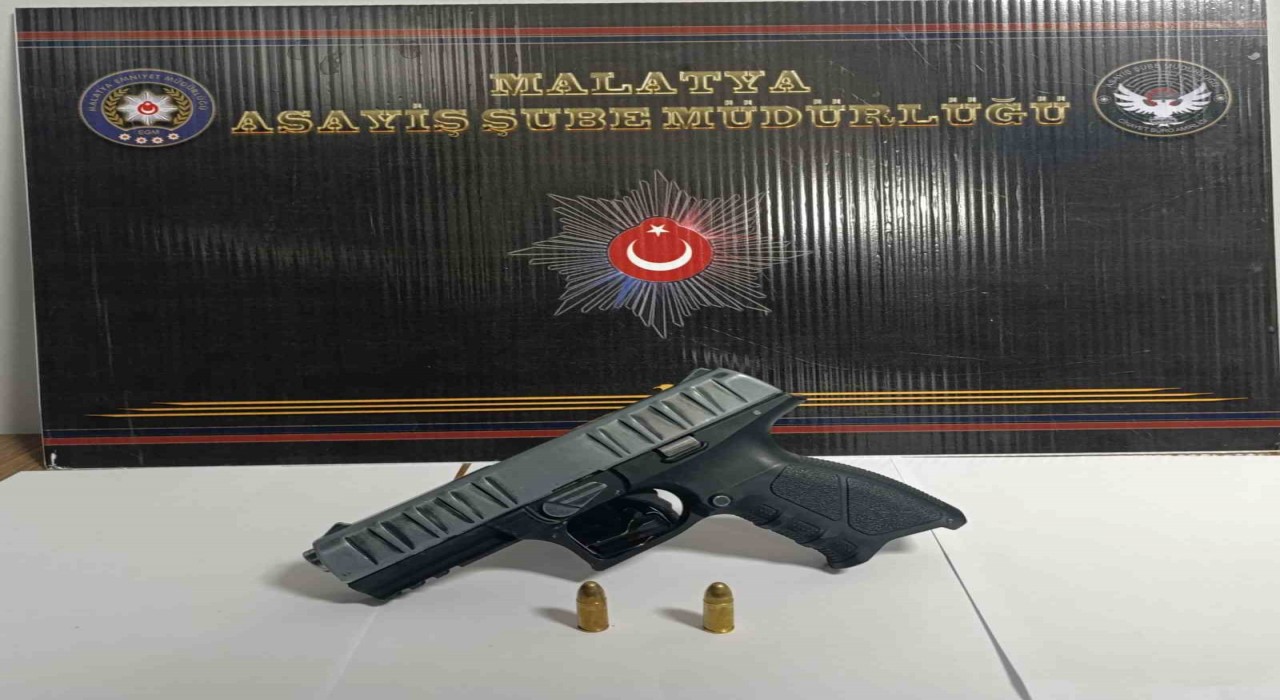 Malatyadaki silahlı kavganın failleri suç aletiyle birlikte yakalandı