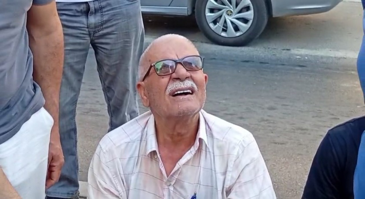 Maltepede yangın: Mahsur kalan yaşlı adam kurtarıldı