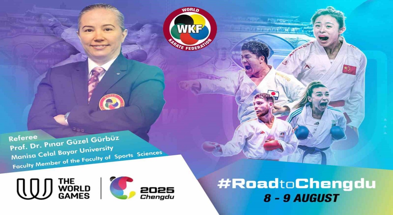 Manisa CBÜlü akademisyen Dünya Oyunlarında görev alacak