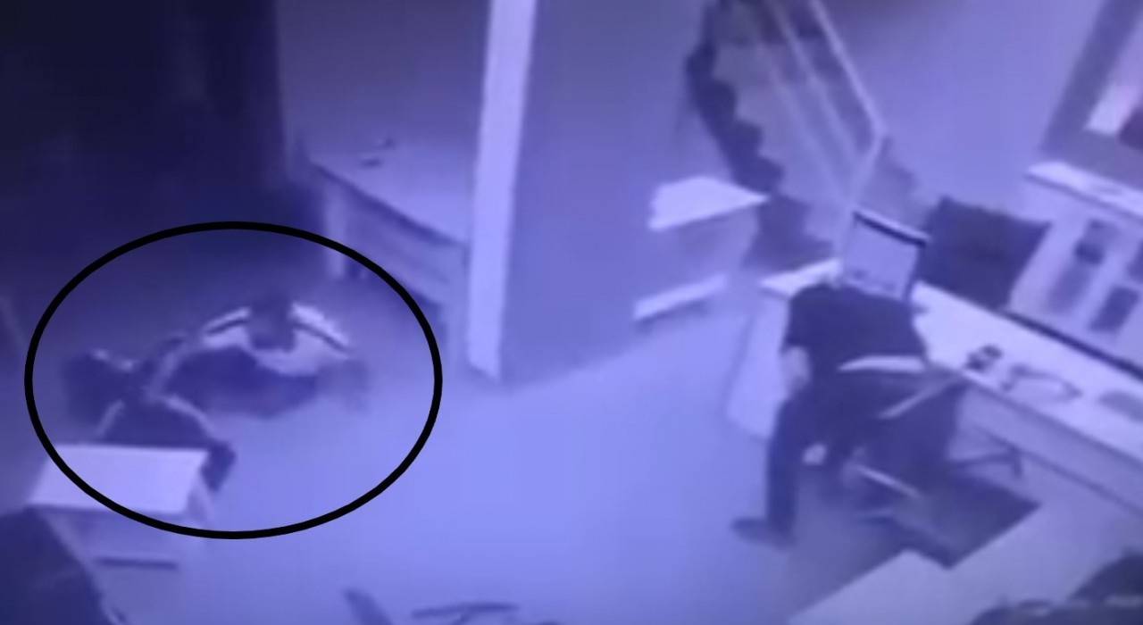 Manisada bir kişinin öldüğü silahlı kavganın görüntüleri çıktı