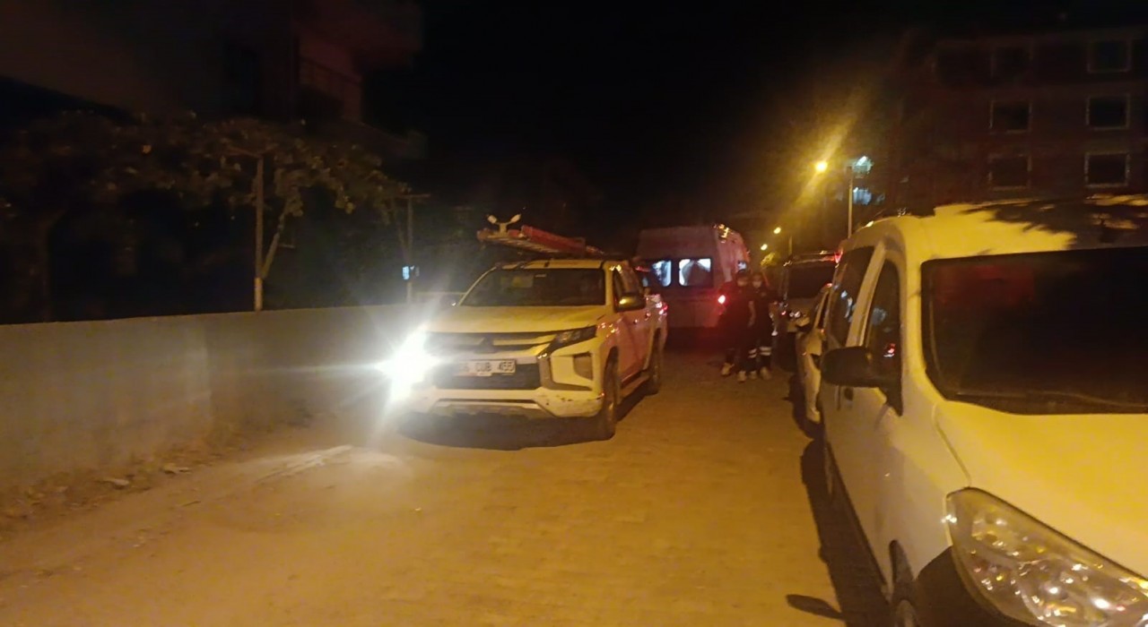 Manisada ev yangını