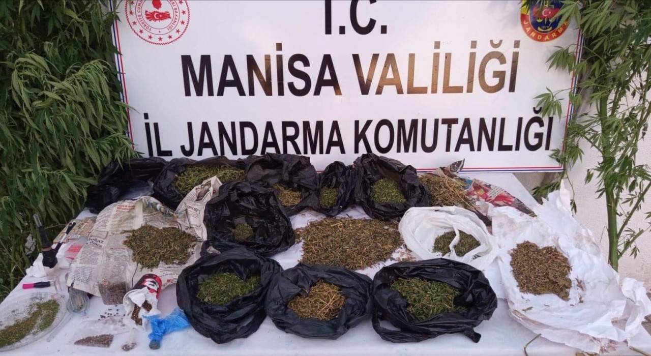Manisada jandarmadan uyuşturucu operasyonu: 2 tutuklama