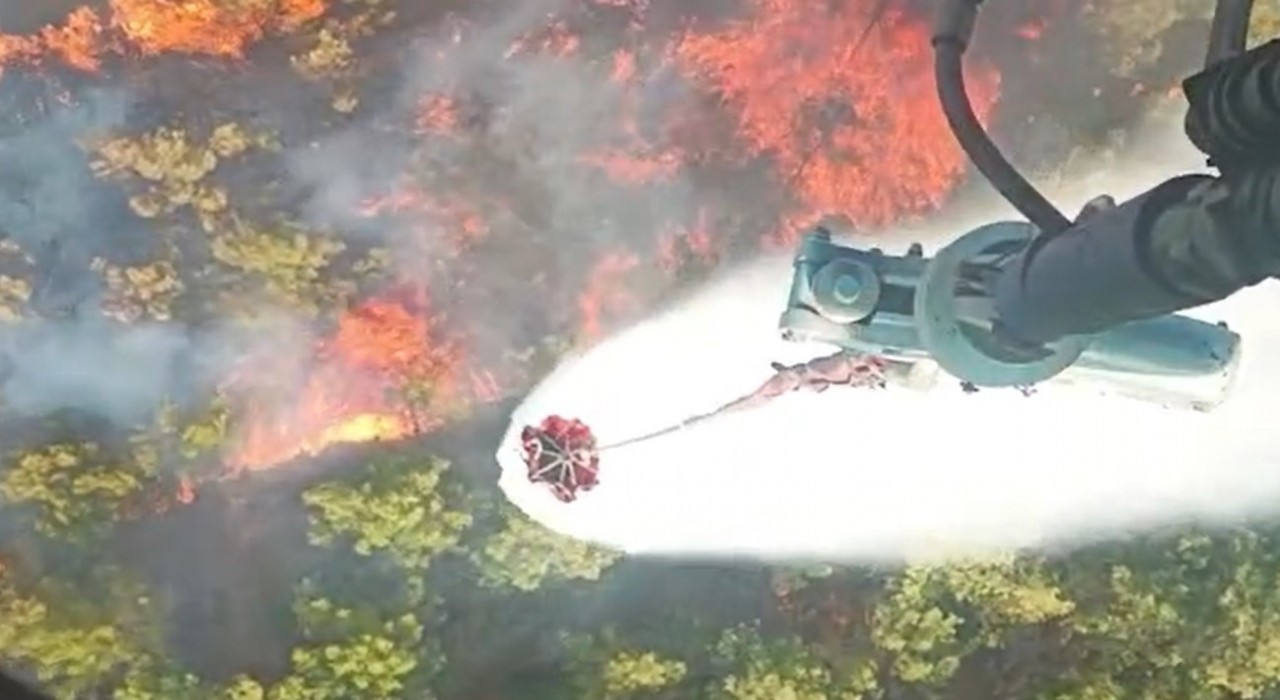 Manisada orman yangını kontrol altına alındı