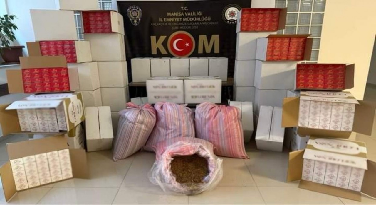 Manisada tütün kaçakçılığına geçit yok