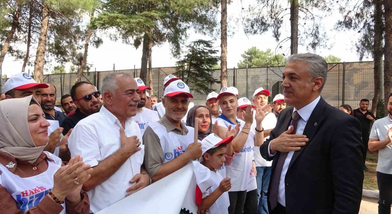 Mardin Büyükşehir Belediyesinden işçi maaşlarına 8 bin lira zam müjdesi