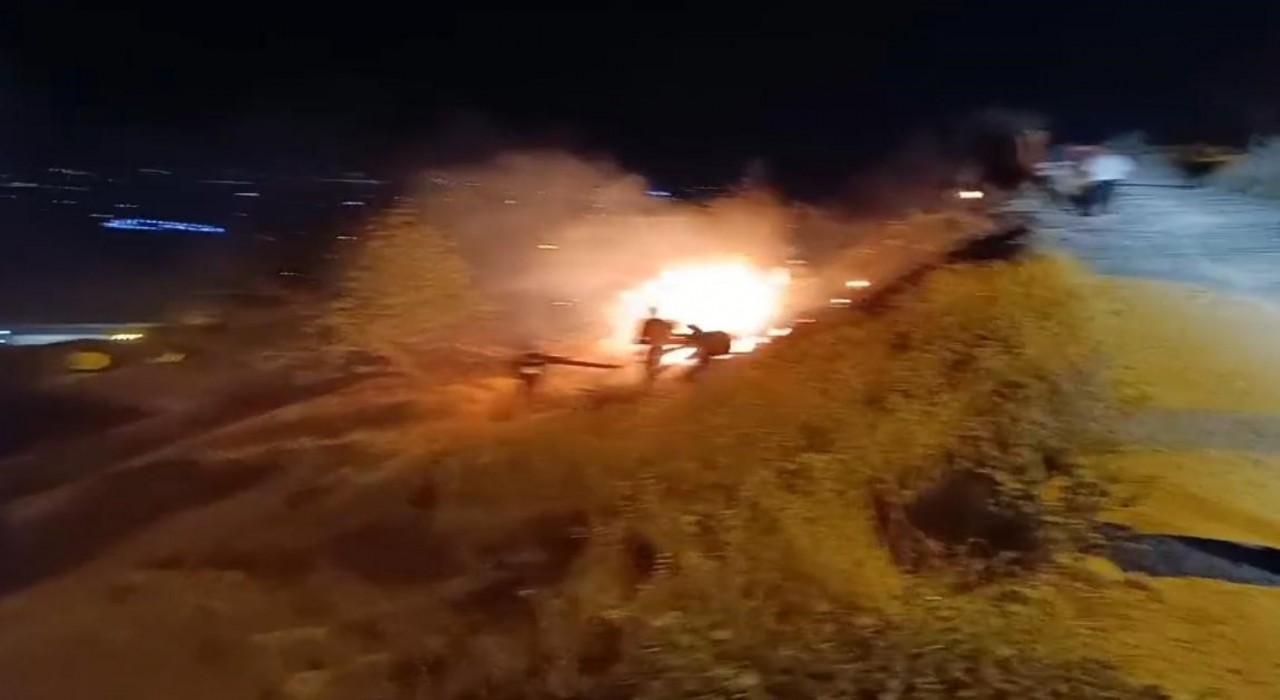 Mardinde örtü yangını söndürüldü