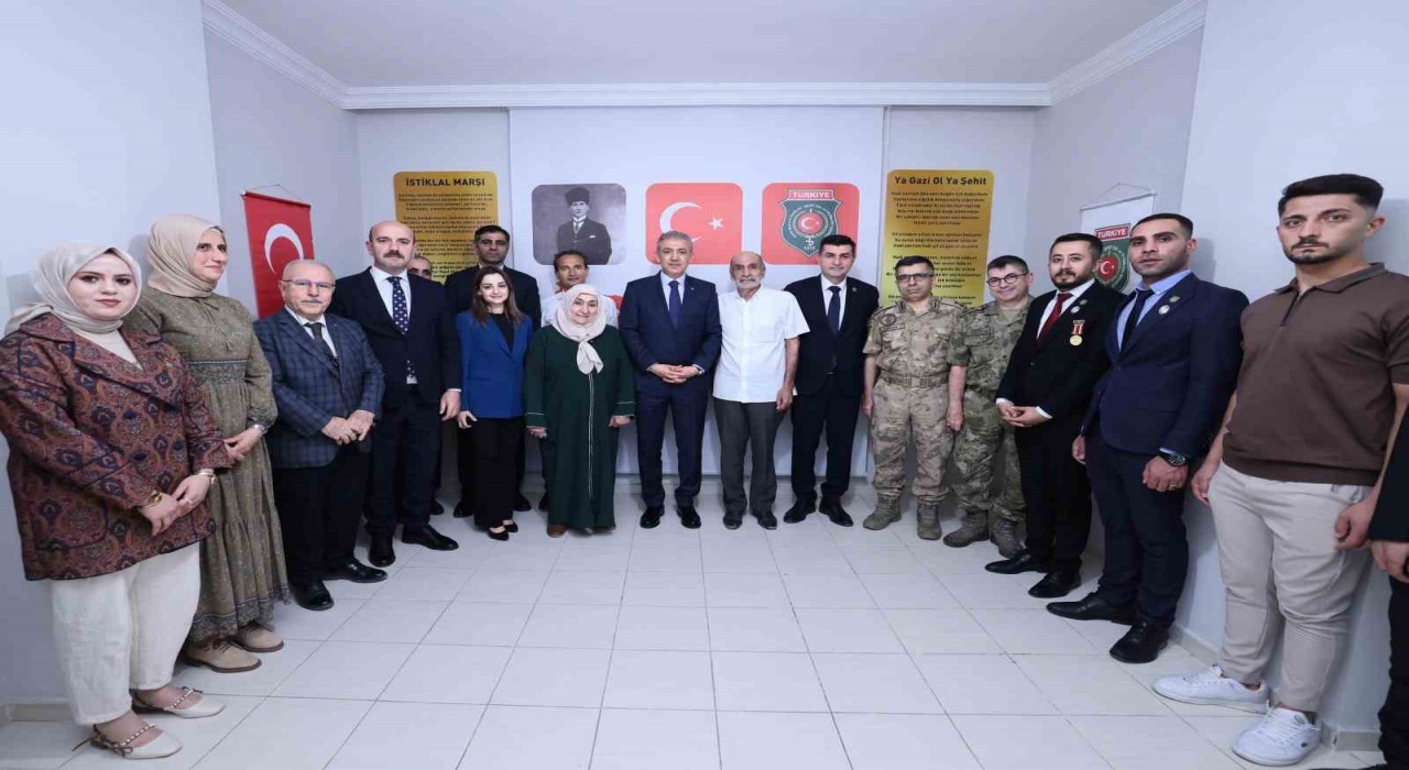 Mardinde şehit yakınları ve gaziler için anlamlı açılış