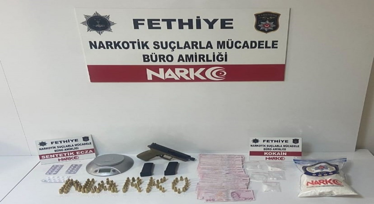 Marmaris ve Fethiyede uyuşturucu operasyonu: 5 tutuklama