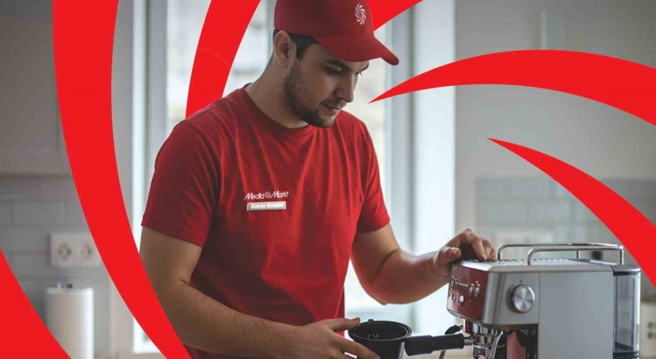 MediaMarkt Türkiyeden evde otomatik kahve makinesi bakım hizmeti