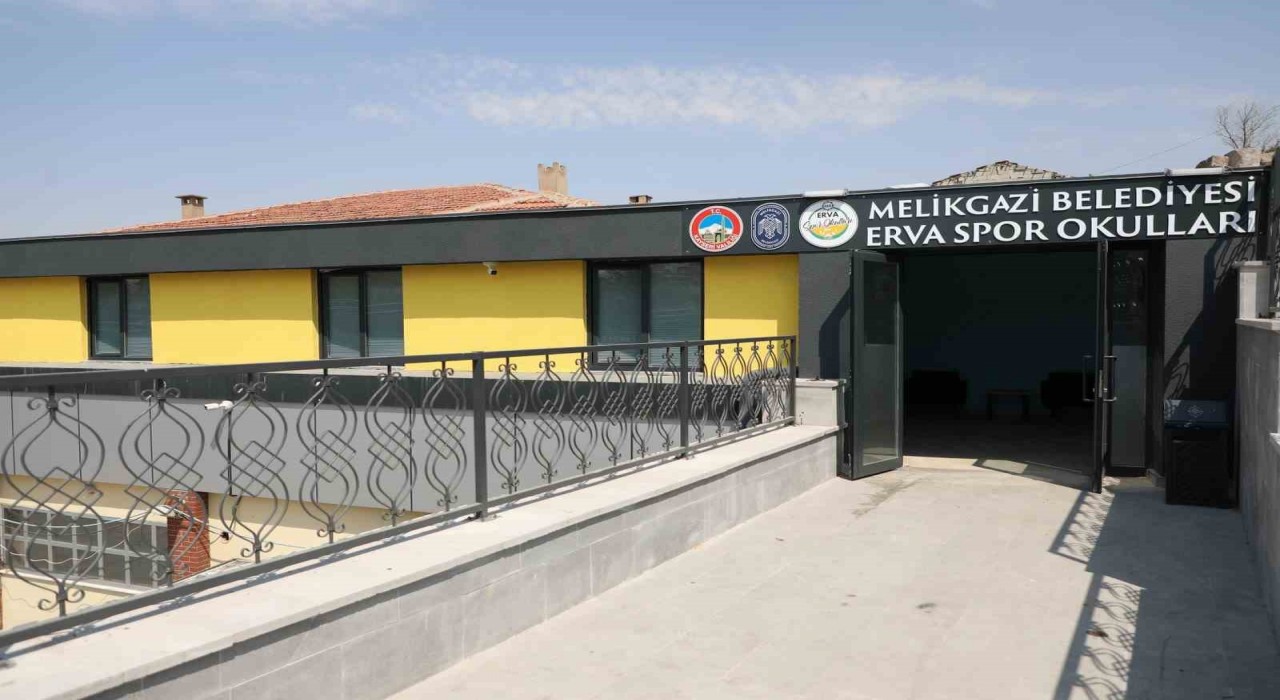 Melikgazi Belediyesi ERVA Spor Okulu açılıyor