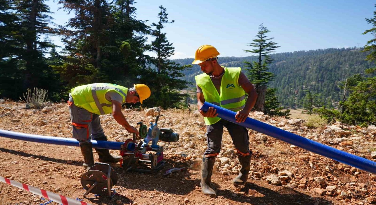 MESKİ, kuraklığa karşı Anamurda alternatif su kaynağını devreye aldı