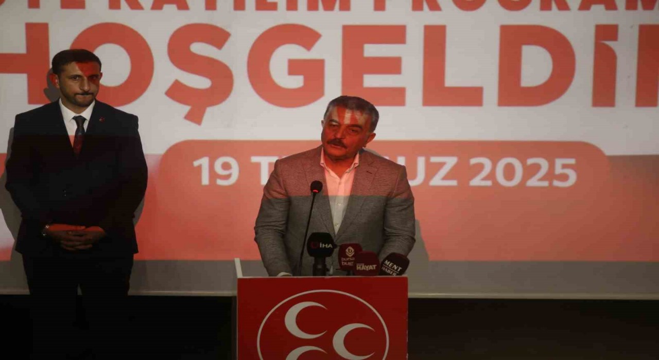 MHP Genel Sekreteri Büyükataman: Terörsüz Türkiye stratejisi emperyal güçlere ödün vermeden, devletimizin kontrolünde ve tedbiri elden bırakmadan yürütülmektedir