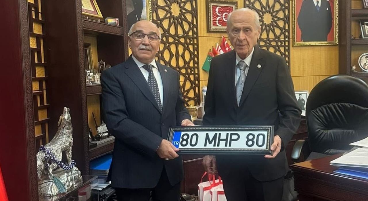 MHP Osmaniye Teşkilatından Devlet Bahçeli’ye Ziyaret