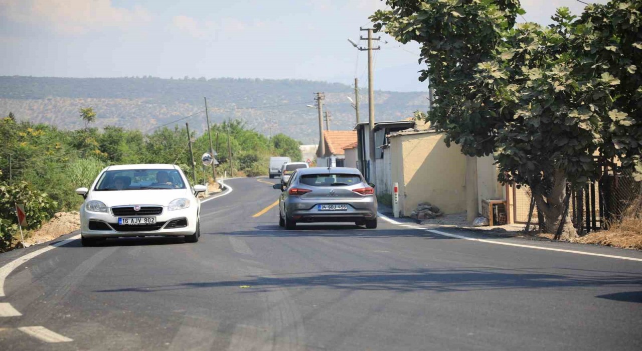 Milasta 80 milyonluk yol yatırımı tamamlandı