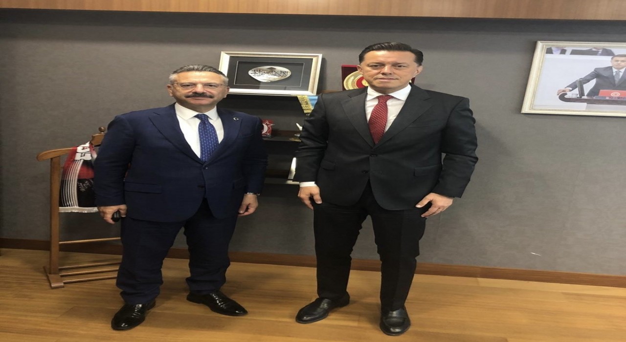 Milletvekili Hatipoğlu, Vali Aksoyu TBMMde ağırladı