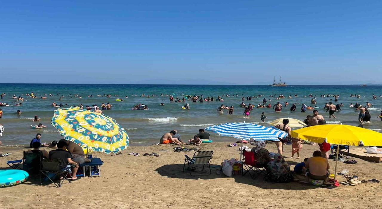 Milli parkta hafta sonu yoğunluğu