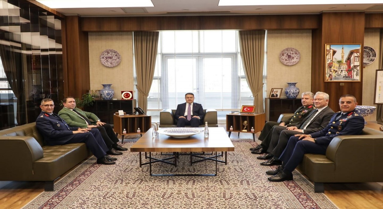 Milli Savunma Bakanlığı Heyetinden Vali Musa Işına ziyaret