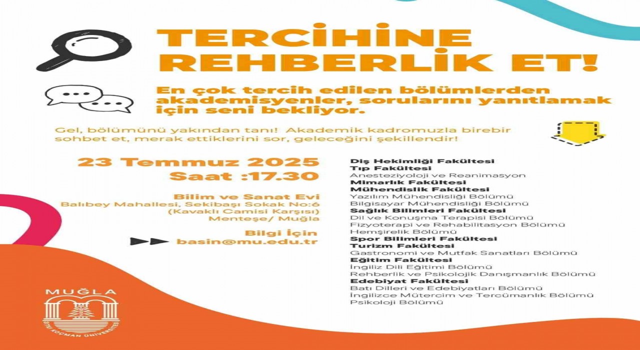 MSKÜden Bilim ve Sanat Evinde ‘Bilinçli tercih rehberliği etkinliği