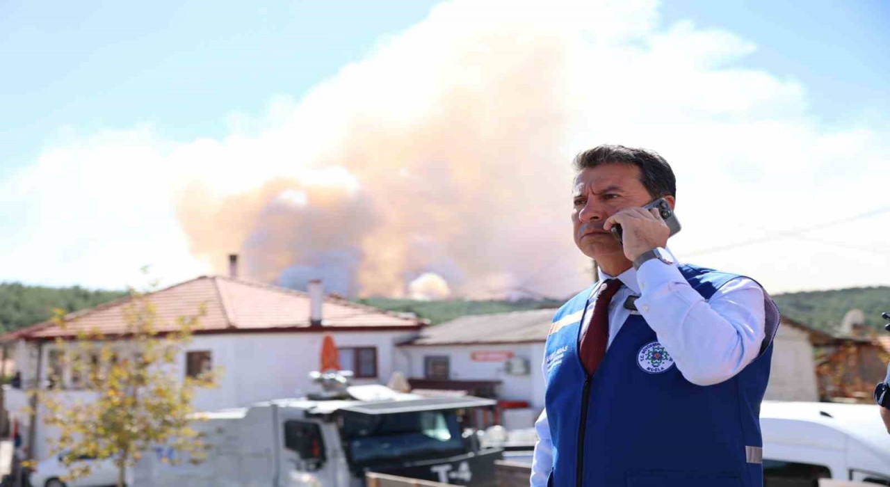 Muğla Büyükşehirde yangınlar nedeniyle tüm izinler iptal