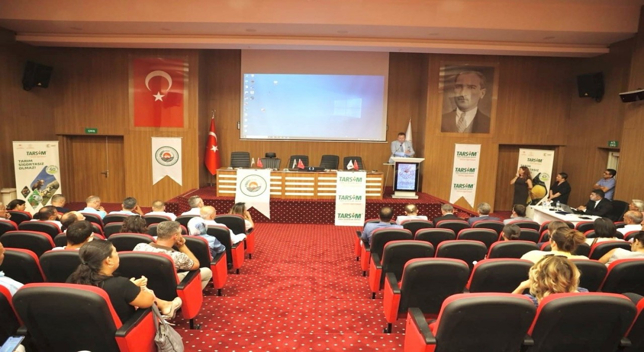 Muğlada doğal afetler takip sistemi ve tarım sigortaları masaya yatırıldı