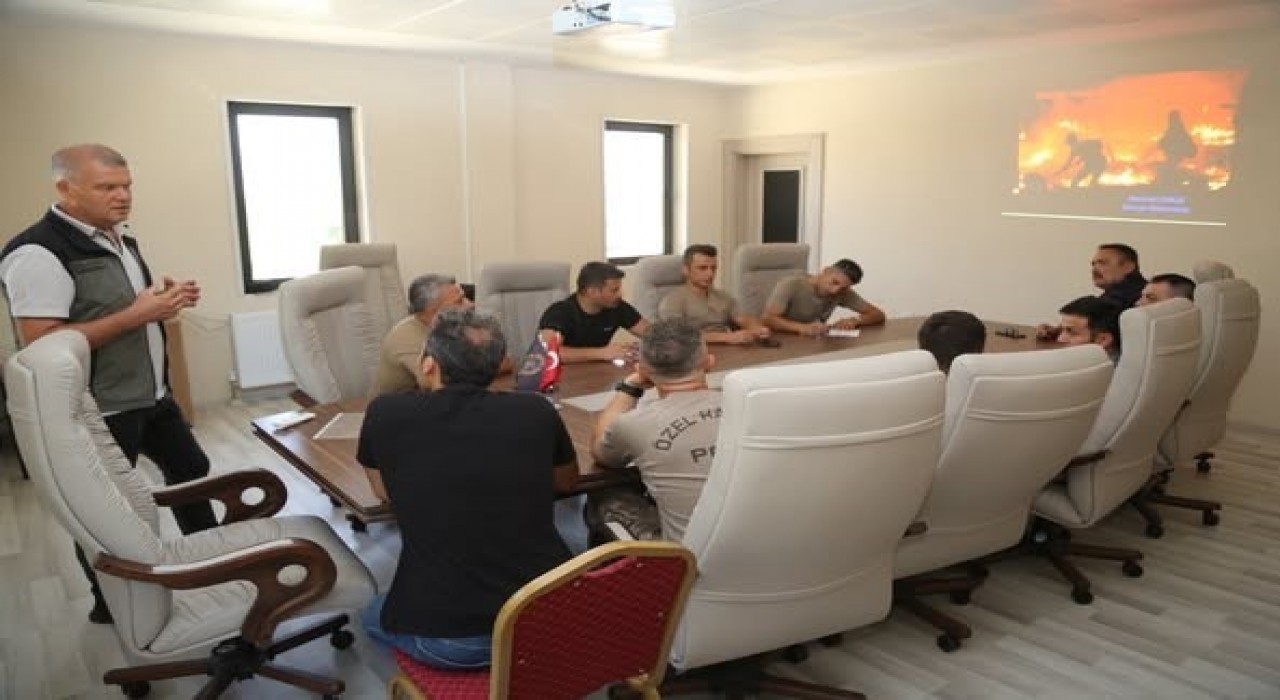 Muğlada PÖH personeline orman yangınlarıyla mücadele eğitimi verildi