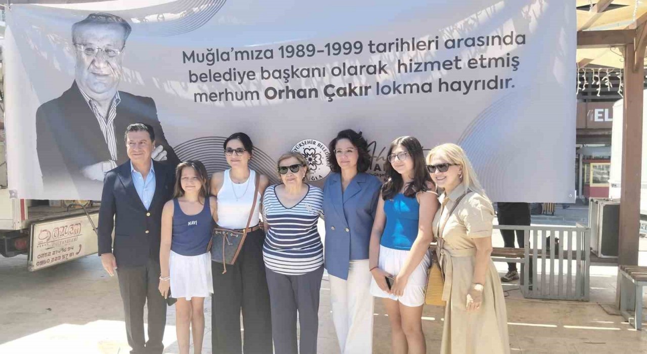 Muğlanın eski Belediye Başkanı Çakır, vefatının 5. yılında dualarla anıldı