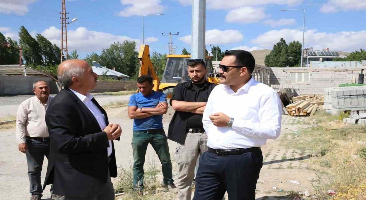Muradiyede yapılacak 140 konut için çalışmalara başlandı