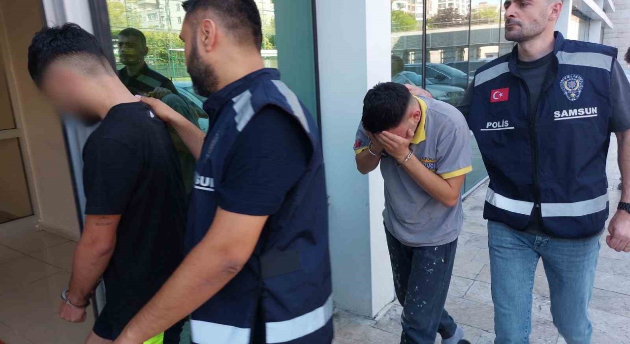 Okuldan para çalan 2si çocuk 4 kişi yakalandı