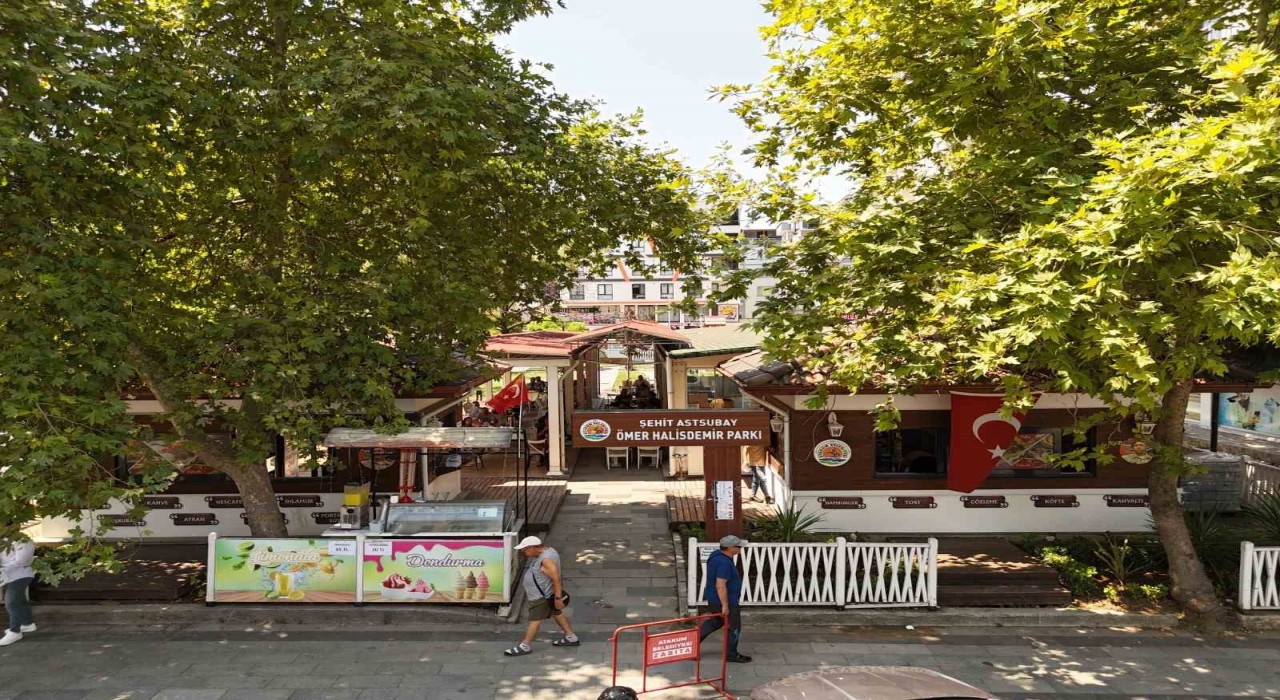 Ömer Halisdemir Parkına yoğun ilgi