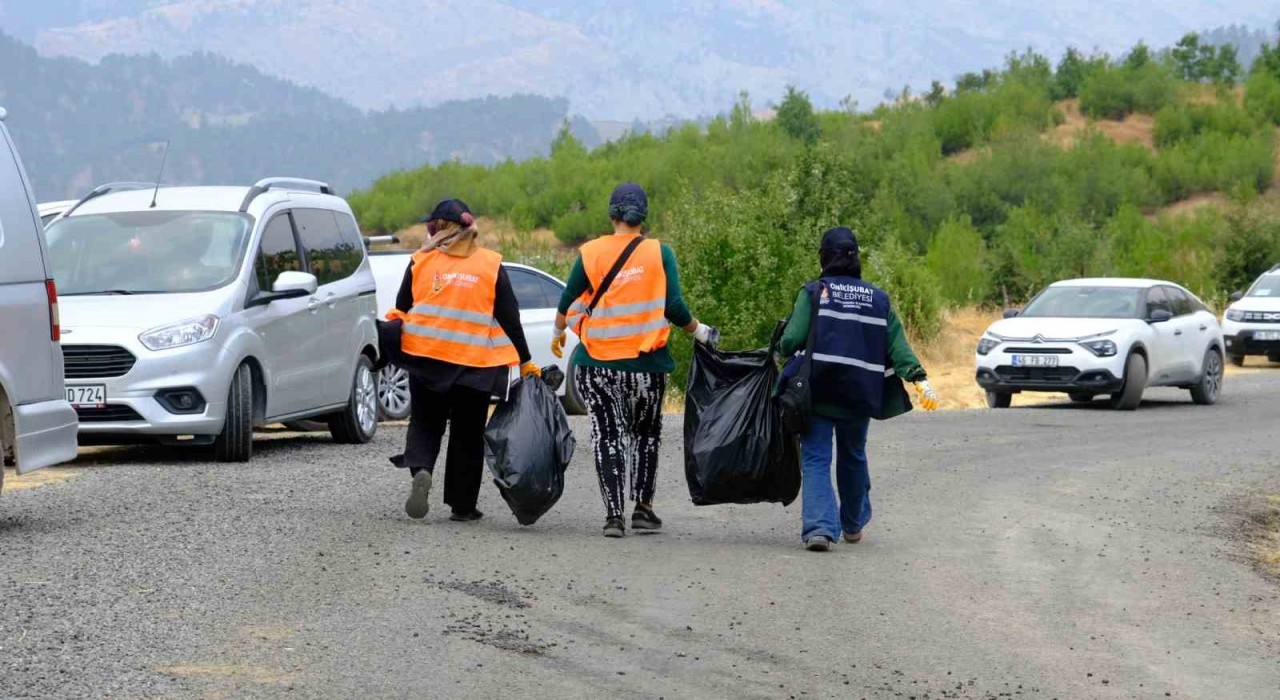Onikişubat Belediyesi yangın bölgesinde