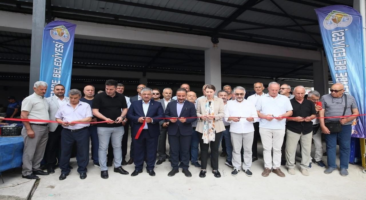 Ordunun sakin şehrine modern pazar yeri