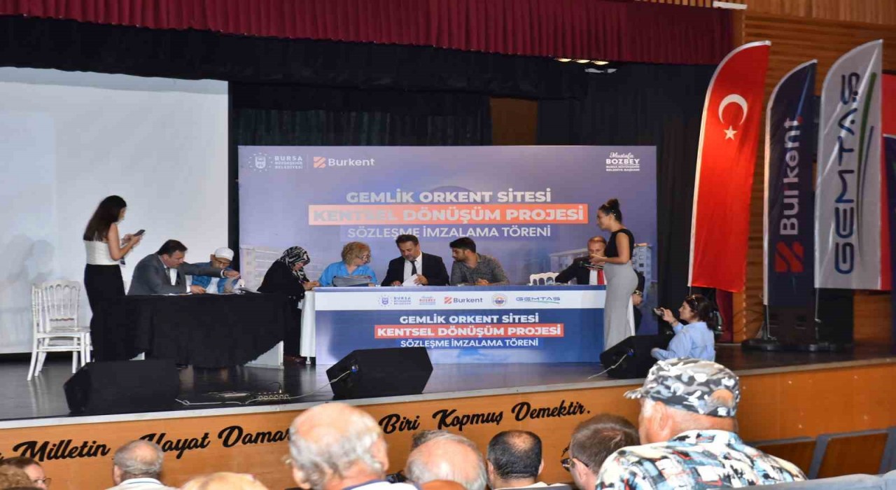 Orkent Sitesi Kentsel Dönüşüm Projesinde imzalar atıldı