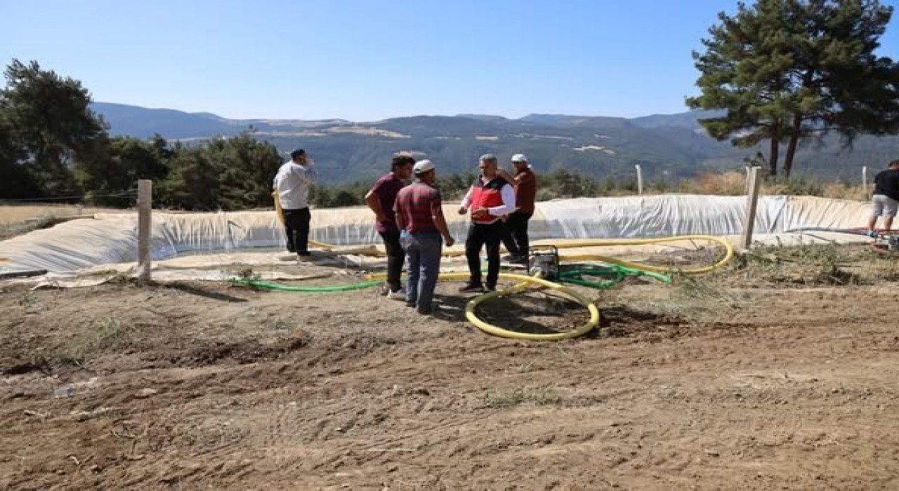 Orman yangını olan köylerde zarar tespiti çalışmaları hız kesmeden devam ediyor