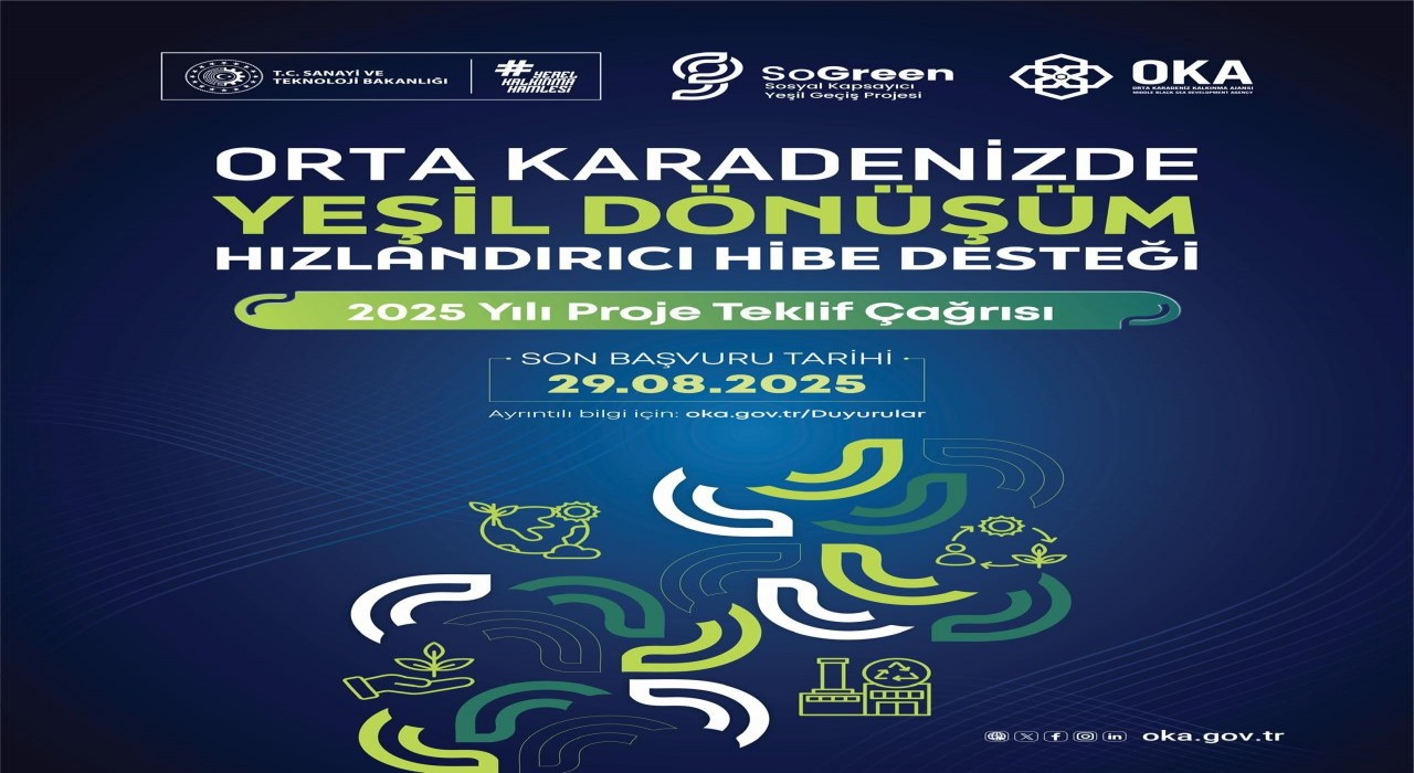 Orta Karadenizde Yeşil Dönüşüm Hızlandırıcı Hibe Desteği Programı ilan edildi