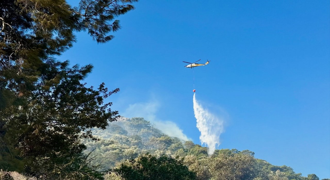 Ortaca Sarıgermedeki orman yangını kontrol altına alındı