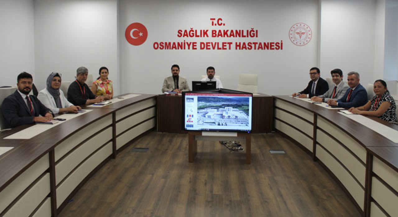 Osmaniye Devlet Hastanesi’nde Yeni İdarecilerle İlk Toplantı Gerçekleştirildi
