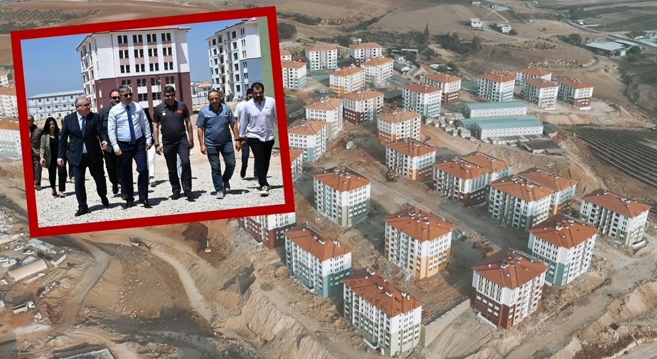 Osmaniye Valisi Yılmaz, Cevdetiye’deki Deprem Konutlarını Yerinde İnceledi