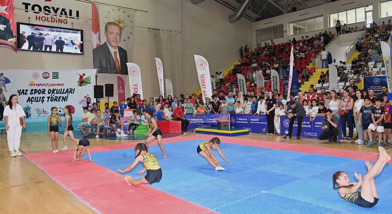 Osmaniye’de 2025 Yaz Spor Okulları Coşkulu Bir Törenle Açıldı